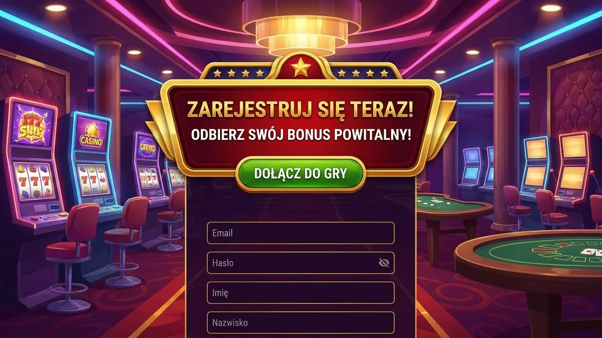 Rejestracja z bonusem